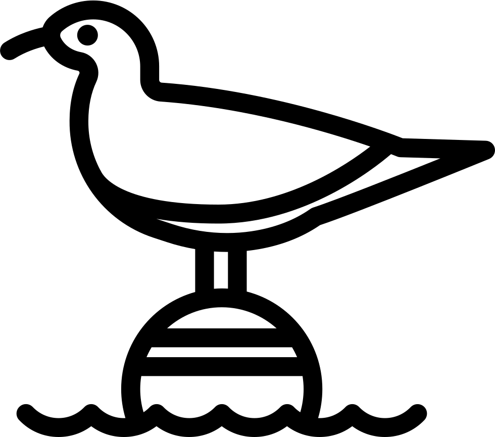 Png File - Seagull Icon Png (980x865)
