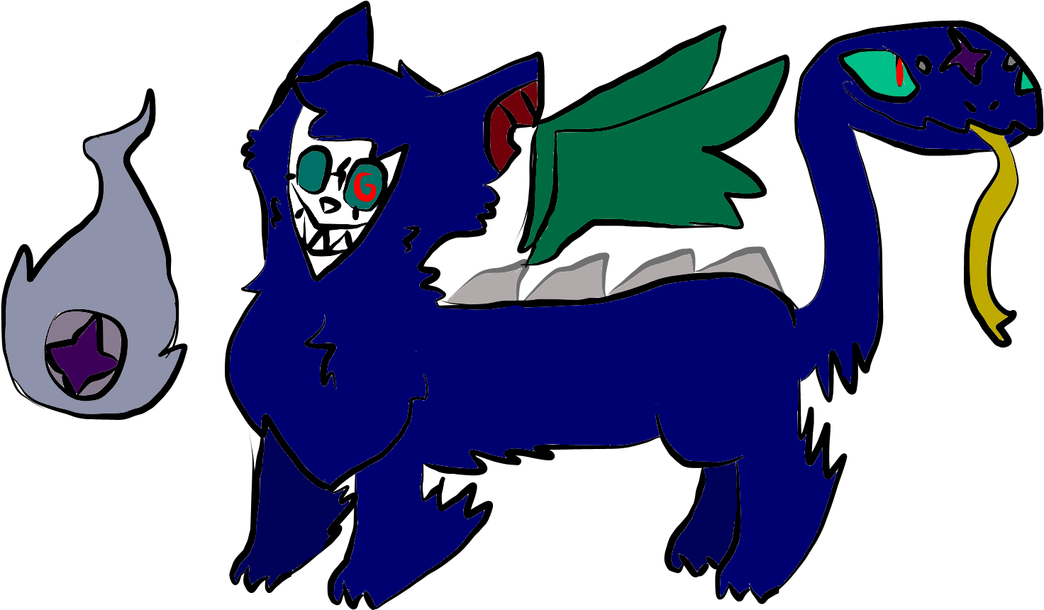 Skeleton Jokester Koranchi - Cartoon (1600x1200)