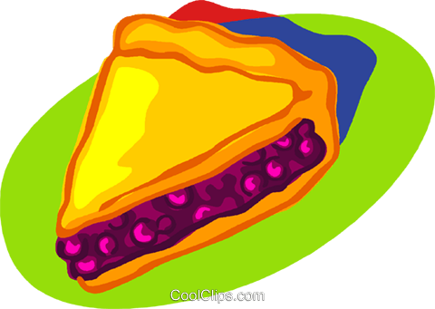Blueberry Pie Royalty Free Vector Clip Art Illustration - Blueberry Pie Royalty Free Vector Clip Art Illustration (480x341)