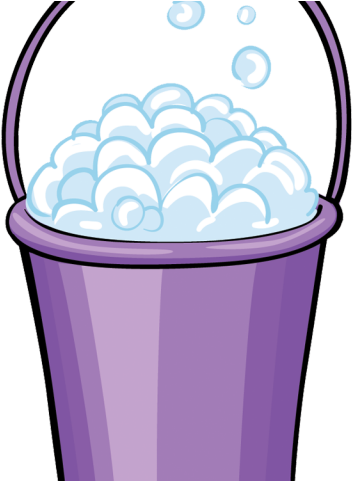 Blueberry Clipart Bucket - Cubeta Con Jabon Png (640x480)