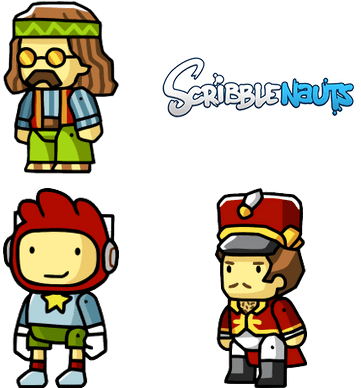 Scribblenauts - Scribblenauts Maxwell And Lily (400x400)