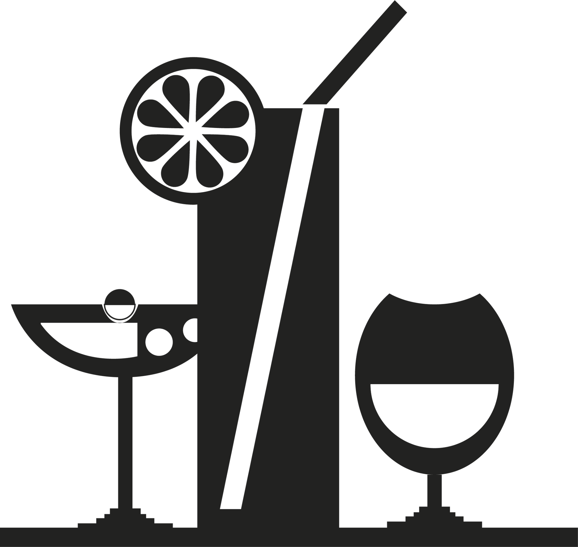 San Francisco Free Clinic Dietitian - Alkohol Symbol (1920x1817)