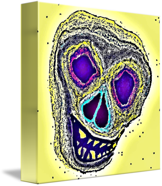 Loteria By Sal Velazquez - Skull (568x650)