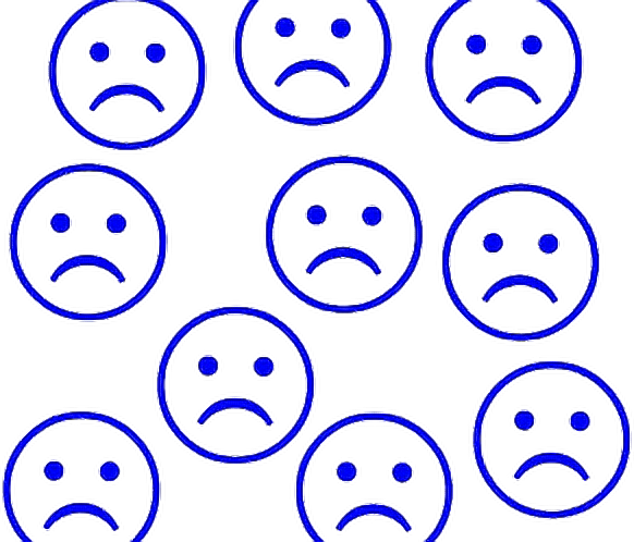 Sad Face Tumblr - Smiley (582x498)