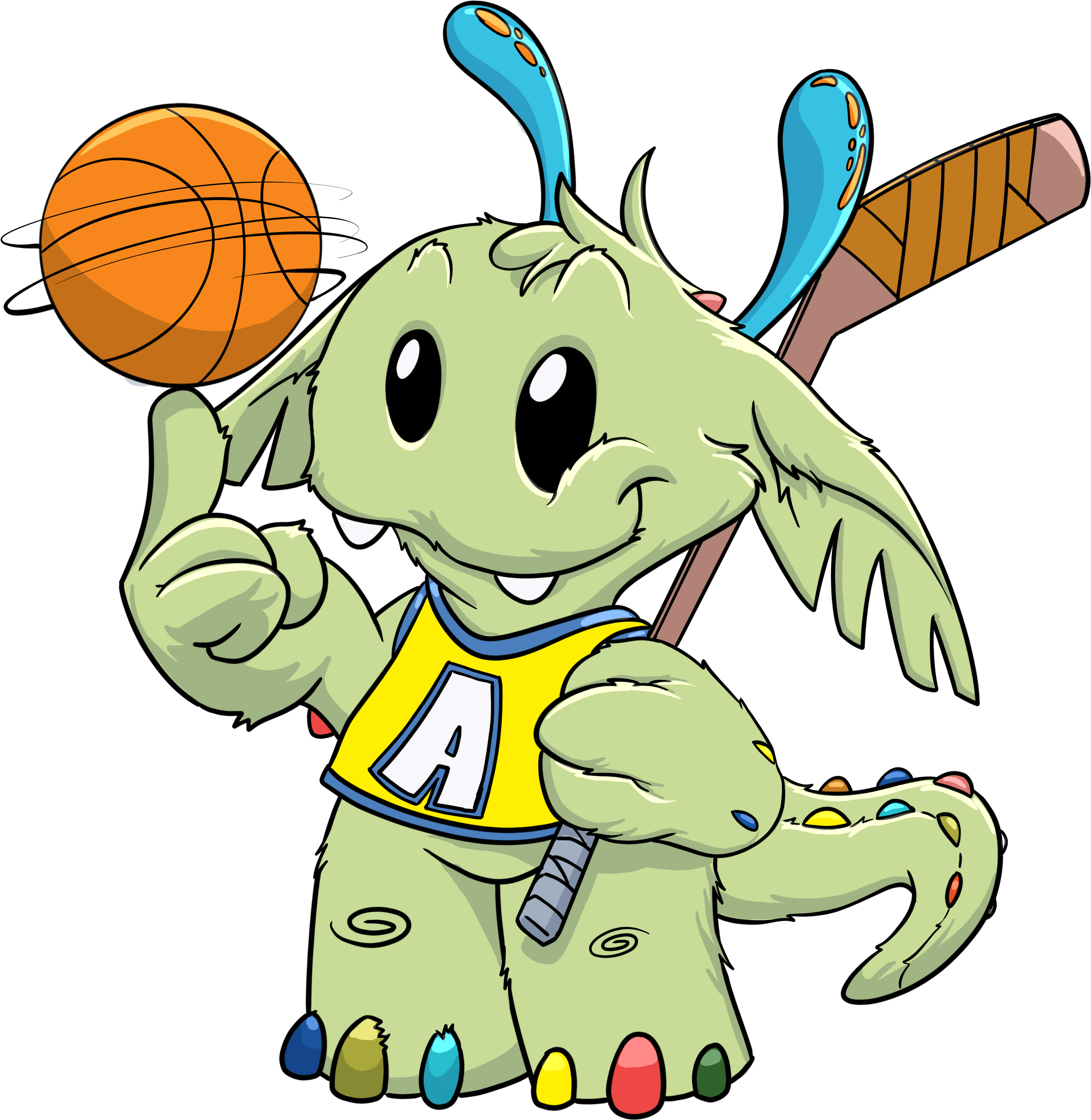 Sports Day Concept - Cartoon (4500x4500)