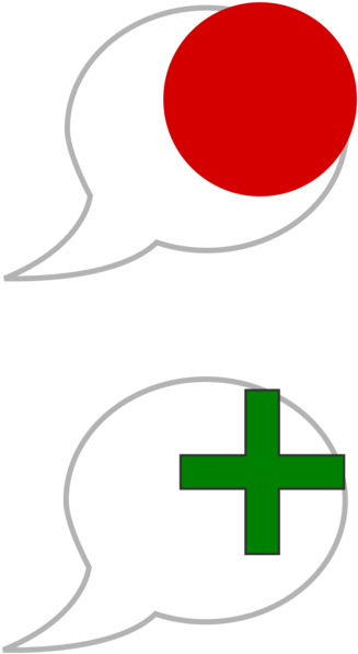 Computer Icons Speech Balloon Symbol Sign - Cross (530x750)