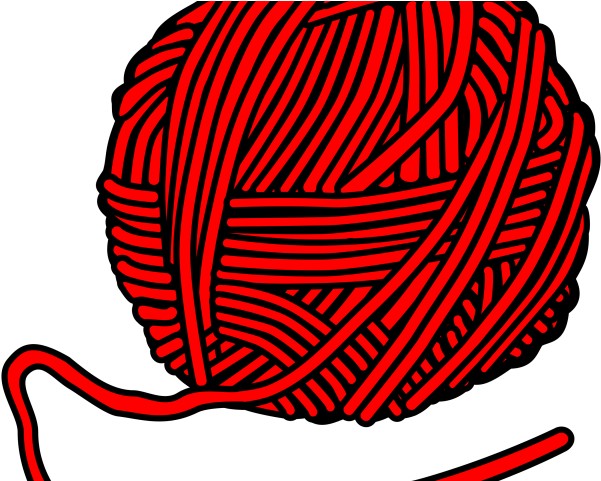 Lightbulb Clipart - Wool Clipart Black And White (640x480)