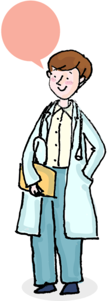 Cervical Cancer When Was Your Last Check Up - วาด รูป การ์ตูน หมอ (300x600)