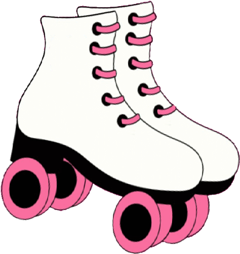 Roller Skates Clipart Nice - Pink Roller Skates Clipart (512x512)