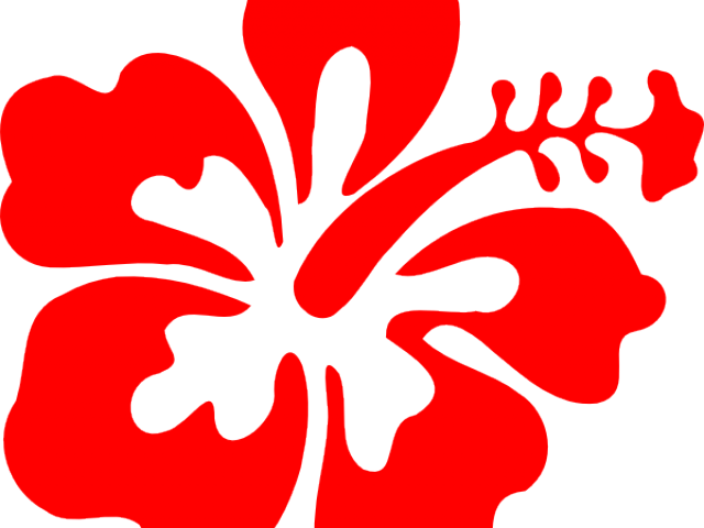 Red Flower Clipart Malaysia - Clipart Hibiscus Flower Png (640x480)
