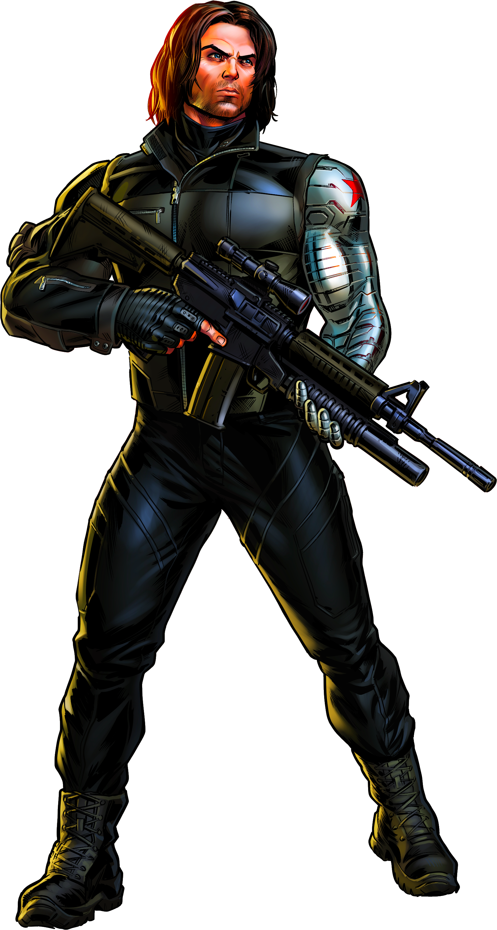 1675 X 3104 2 - Winter Soldier Comic Png (1675x3104)