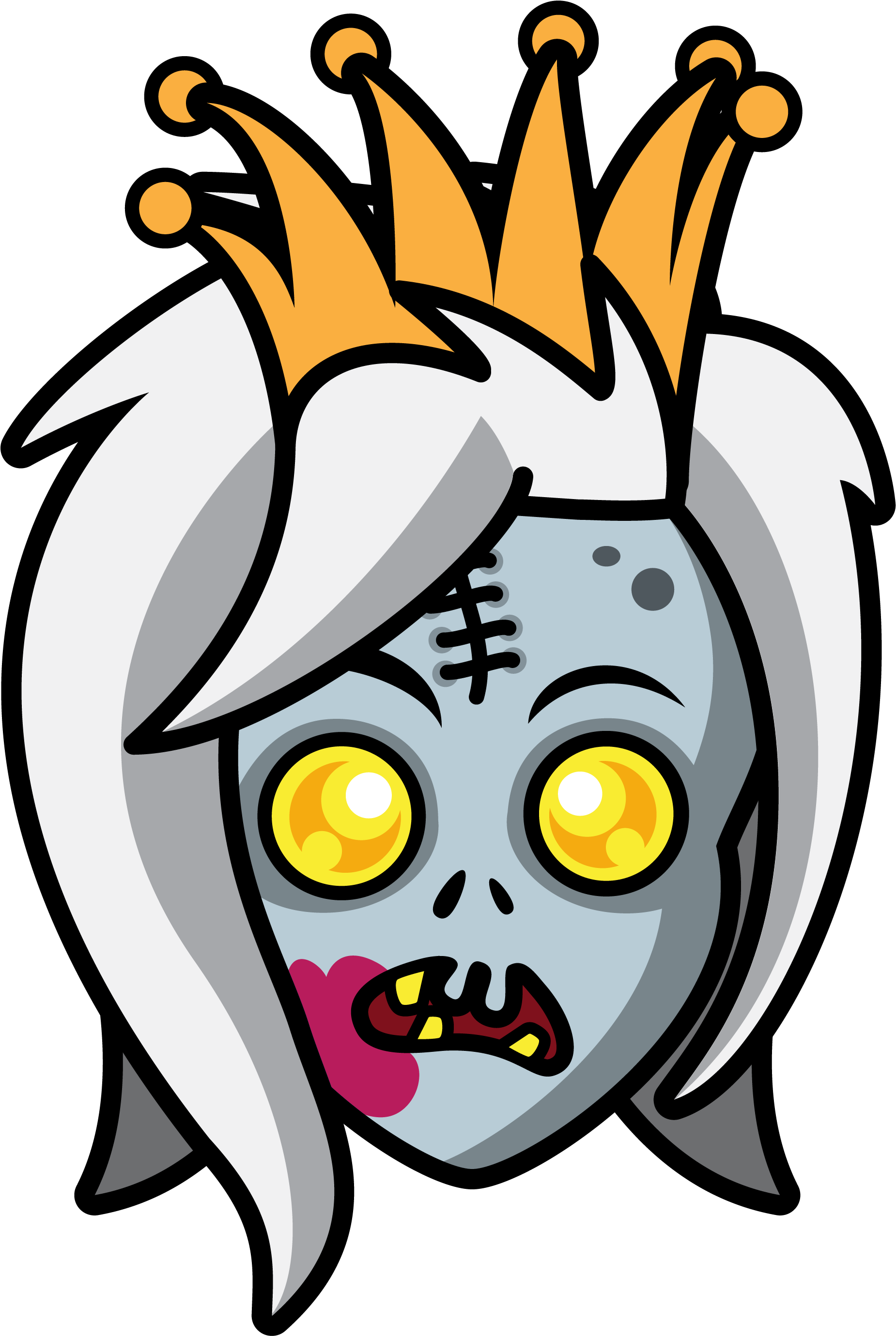 The Zombie Queen - The Zombie Queen (2168x3101)