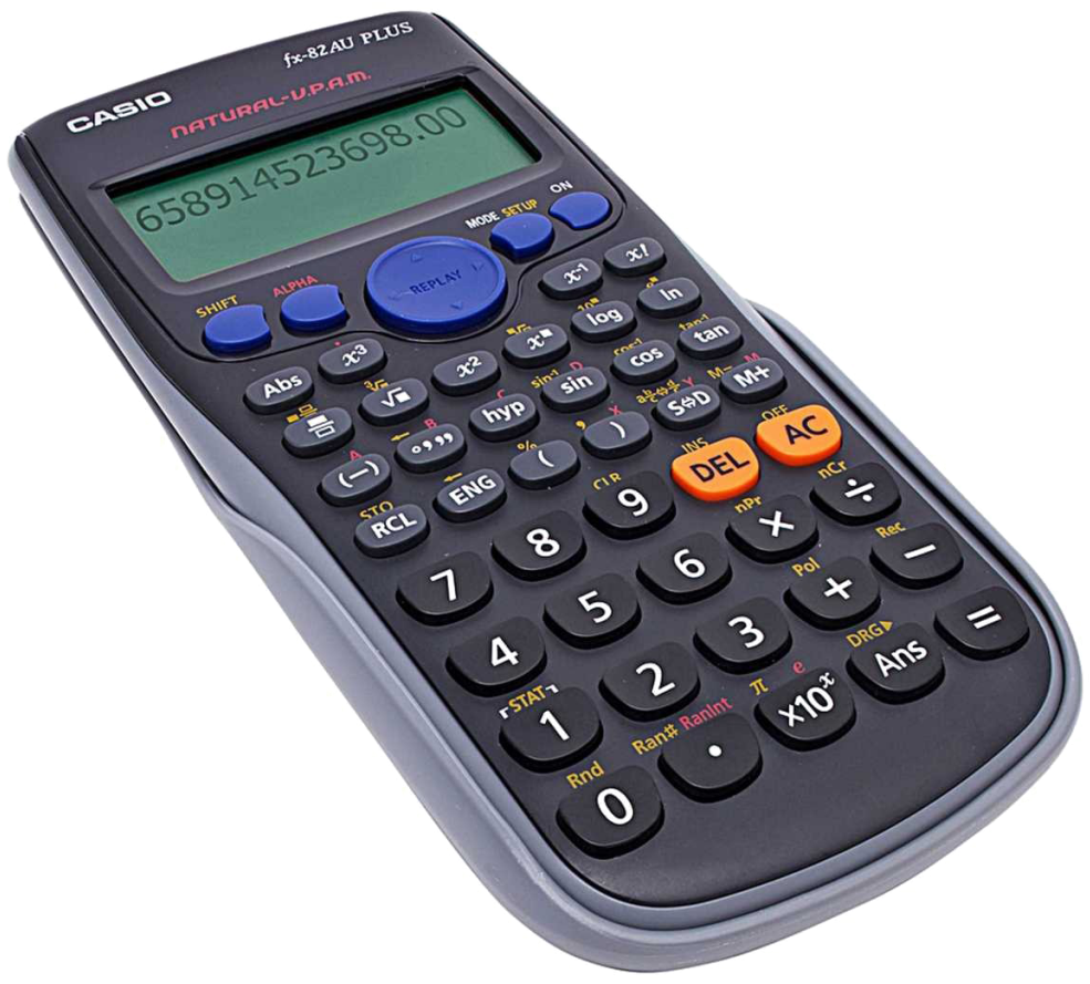 Calculator Transparent Background Png - Casio Calculator No Background (1024x1024)