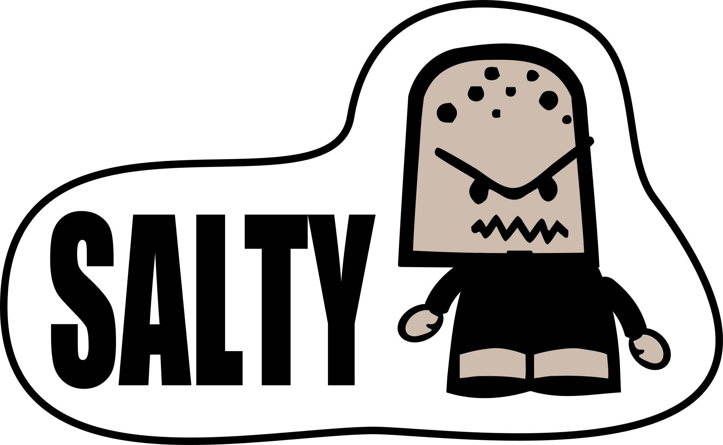 Salty Clipart - Salty Clipart (2400x1479)