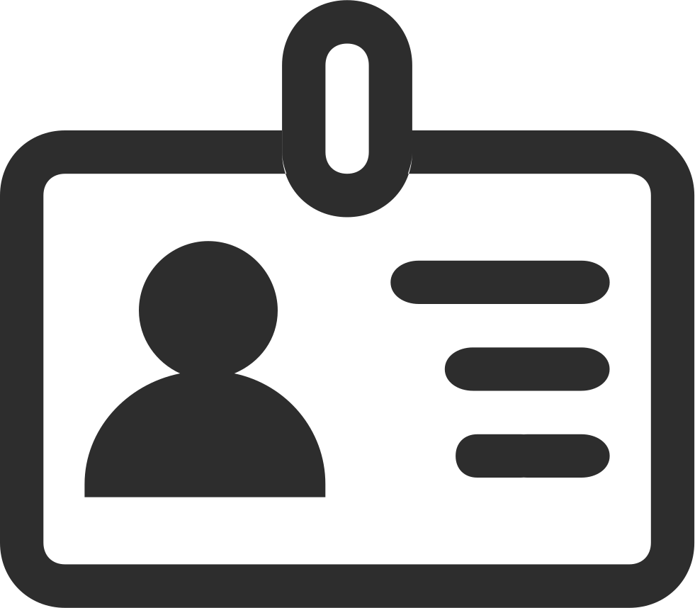 Driver Identification - Student Card Icon (981x858)