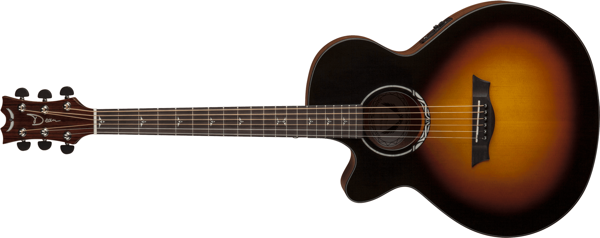 Country Music Guitar Png (2000x843)
