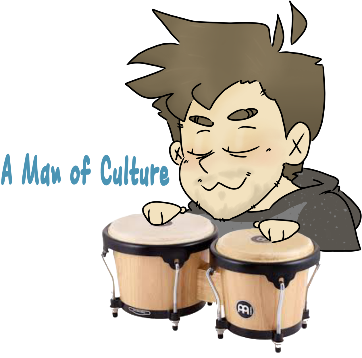 Image - Bongo Cat (1280x1280)