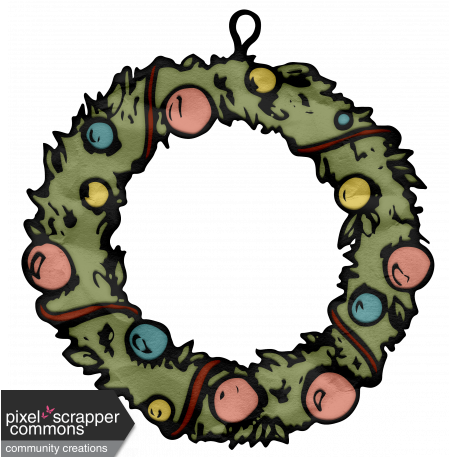 Retro Holly Jolly - Circle (456x456)