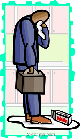 Business / Crying Over Spilt Milk Royalty Free Vector - Cartoon (275x480)