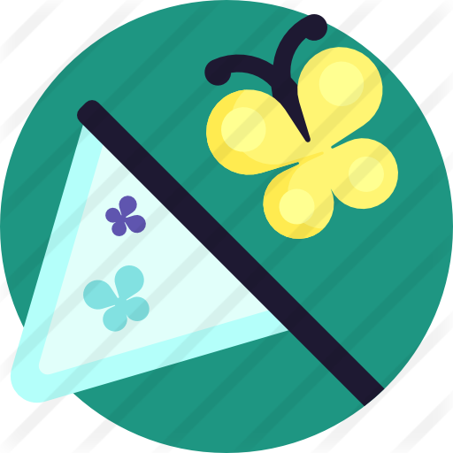 Butterfly Net Free Icon - Circle (512x512)