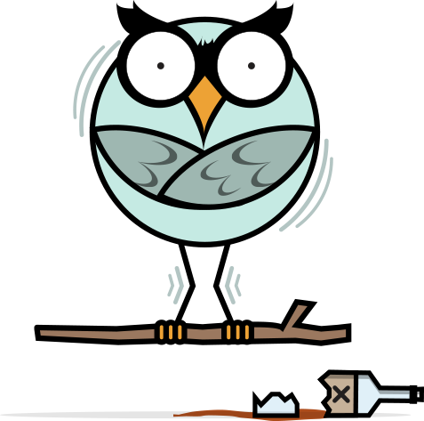 C - Cold Skin - Alcohol Poisoning Owls (477x473)