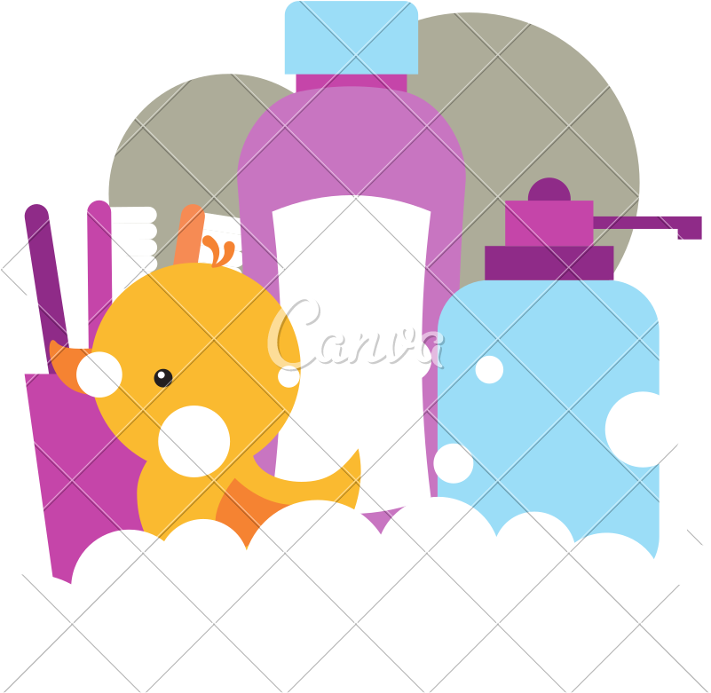 Rubber Duck Toy Dispenser Liquid Soap Shampoo Toothbrushes - Illustration (800x800)