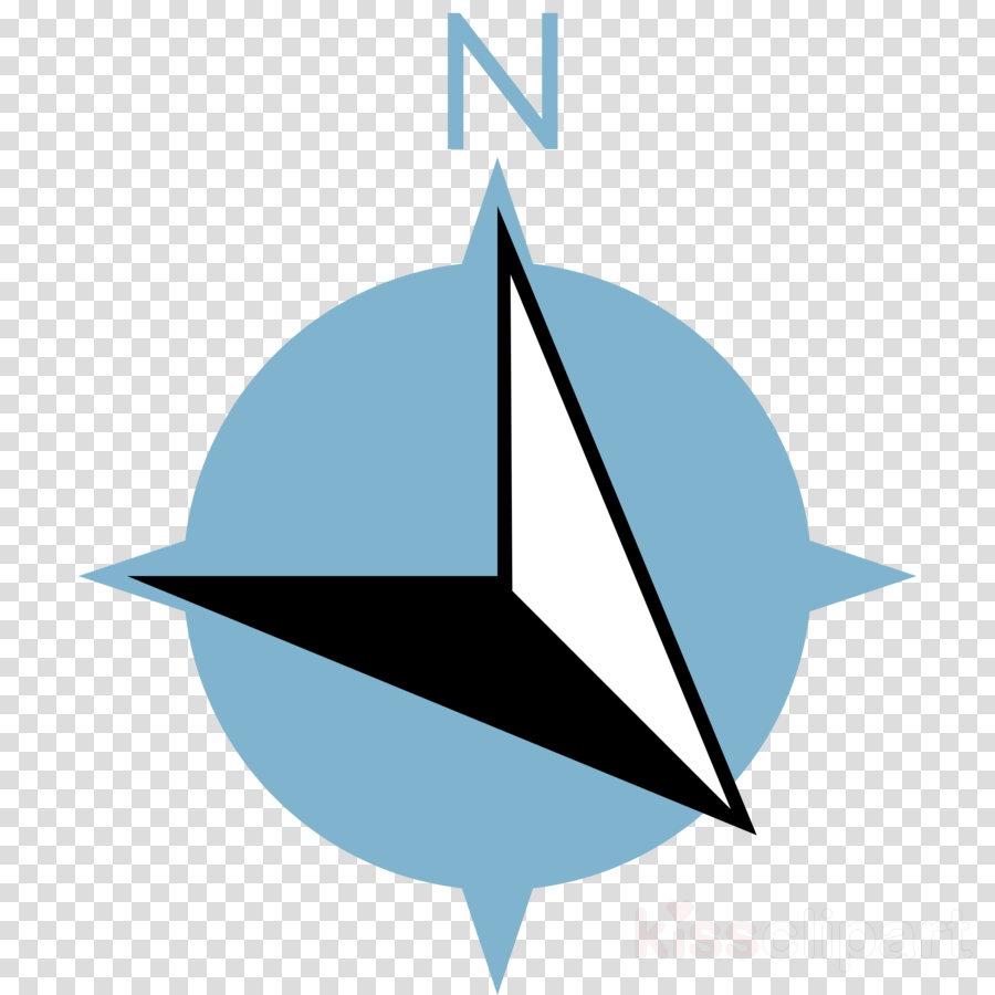 North Points Clipart North Points Of The Compass - Transparent White Chat Icon (900x900)