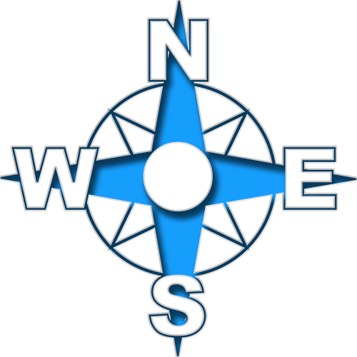 South Clipart Compass Point - Naruto Otsutsuki Clan Symbol (500x500)