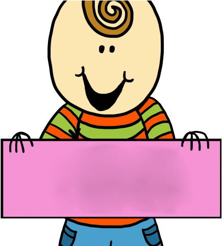 Geometry Clipart Preschool Shape - صور طفل يحمل لافتة (640x480)