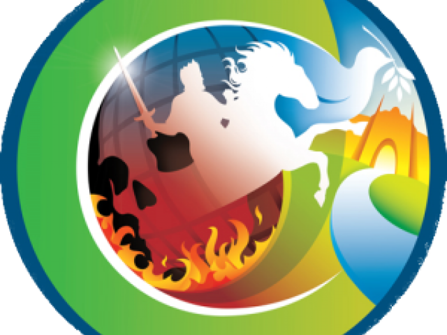 Heaven Clipart Jesus Died - Circle (640x480)