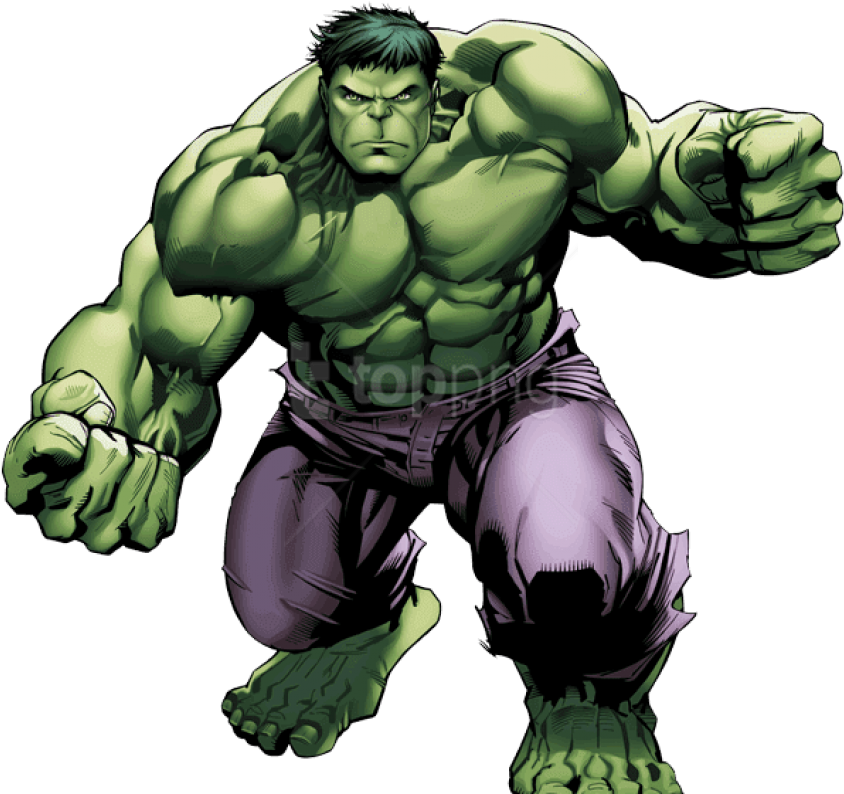 Free Png Download Hulk Png Cartoon Hd High Definition - Comic Hulk (850x801)