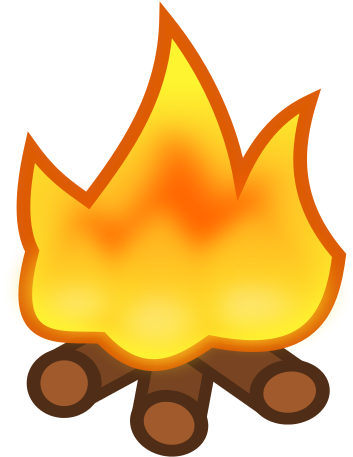 Icon-campfiresvg Wikimedia Commons - Camp Fire Icon Png (480x480)