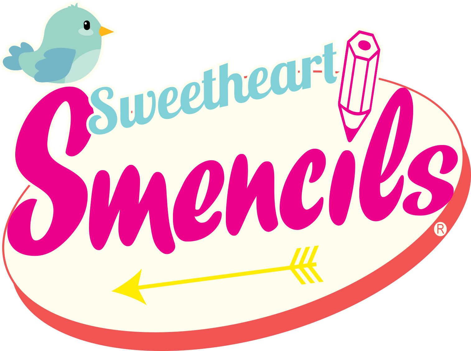 Scentco Sweetheart Smencils 5-pack Of Hb - Valentines Smencils (1514x1128)