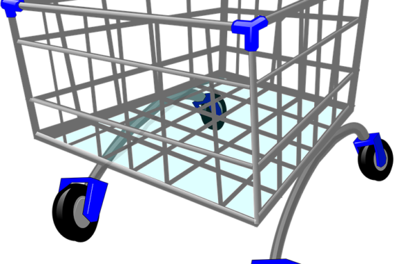 Walmart Shopping Cart Transparent (570x380)