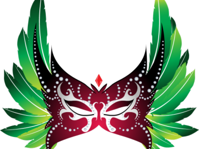 Carnival Mask Clipart New Years Eve - Rio Carnival Masks (640x480)