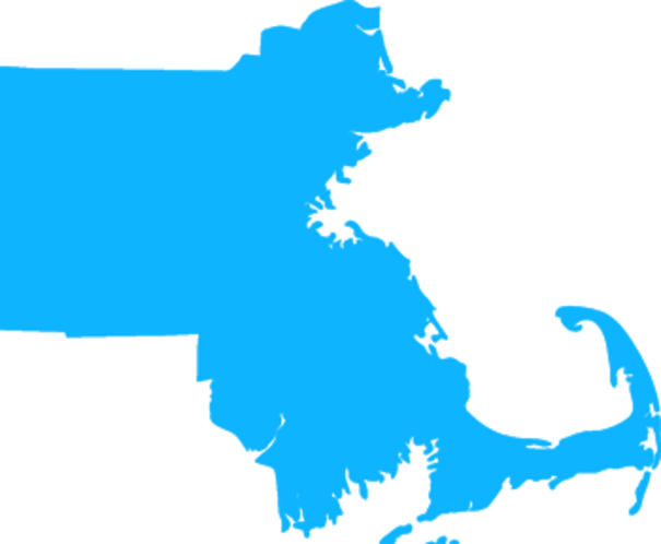 Sign Up Now - Vector Massachusetts State (605x498)