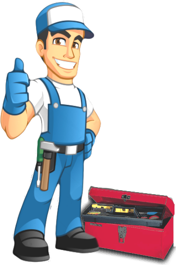 Ac Technician Clipart Collection Diy Air Duct Cleaning - Handyman Vector (351x558)