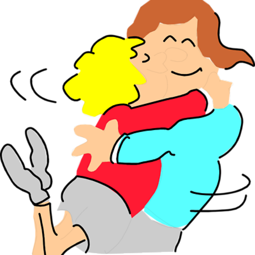 Siblings Black School Kids Cliparts Png - Hug Clip Art (1024x1024)