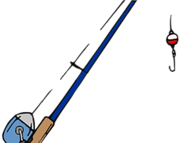 Fishing Rod Clipart Early Fishing - Fishing Pole Clipart (640x480)