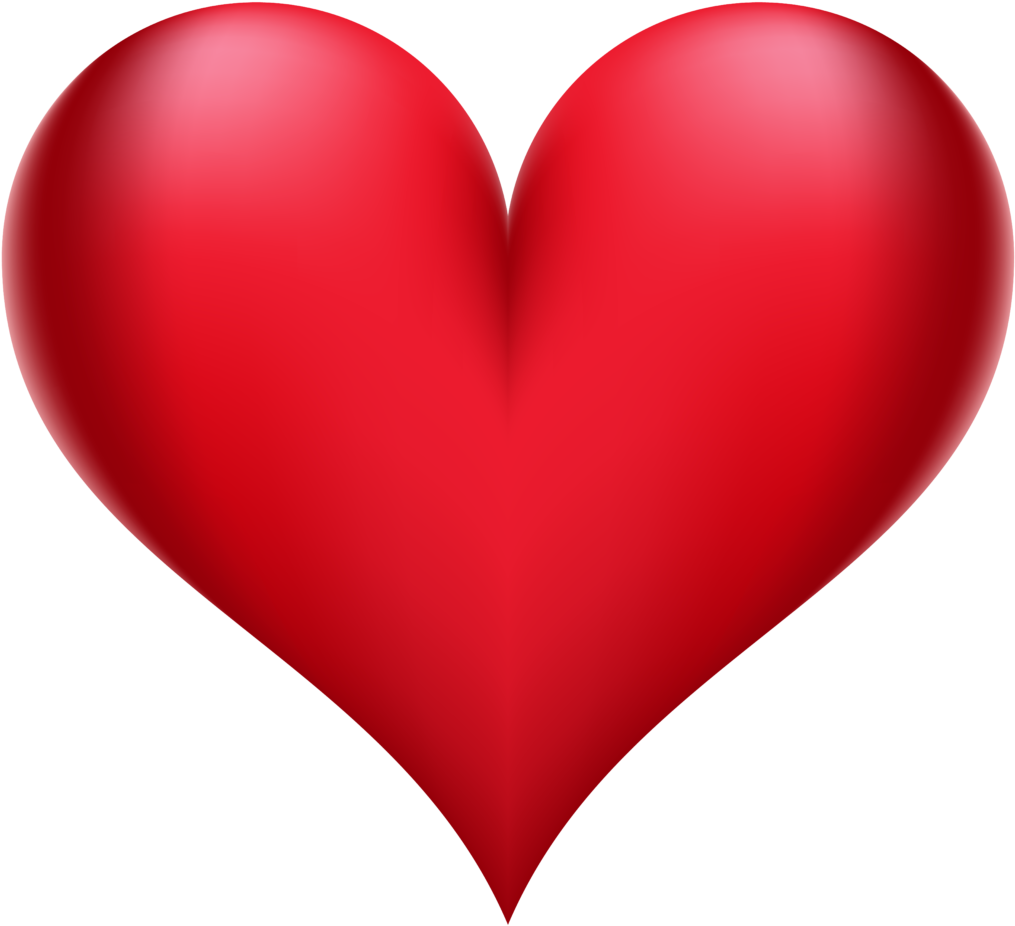 Clipart Of Hearts - Heart Transparent Png (1024x933)