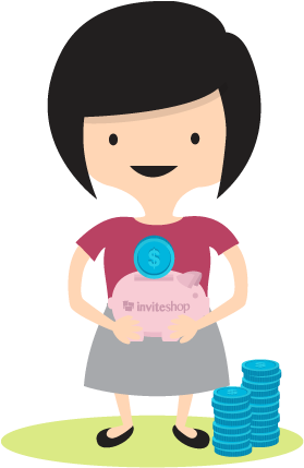 And Anniversary Invitations To Custom Holiday Cards - Cartoon (300x500)