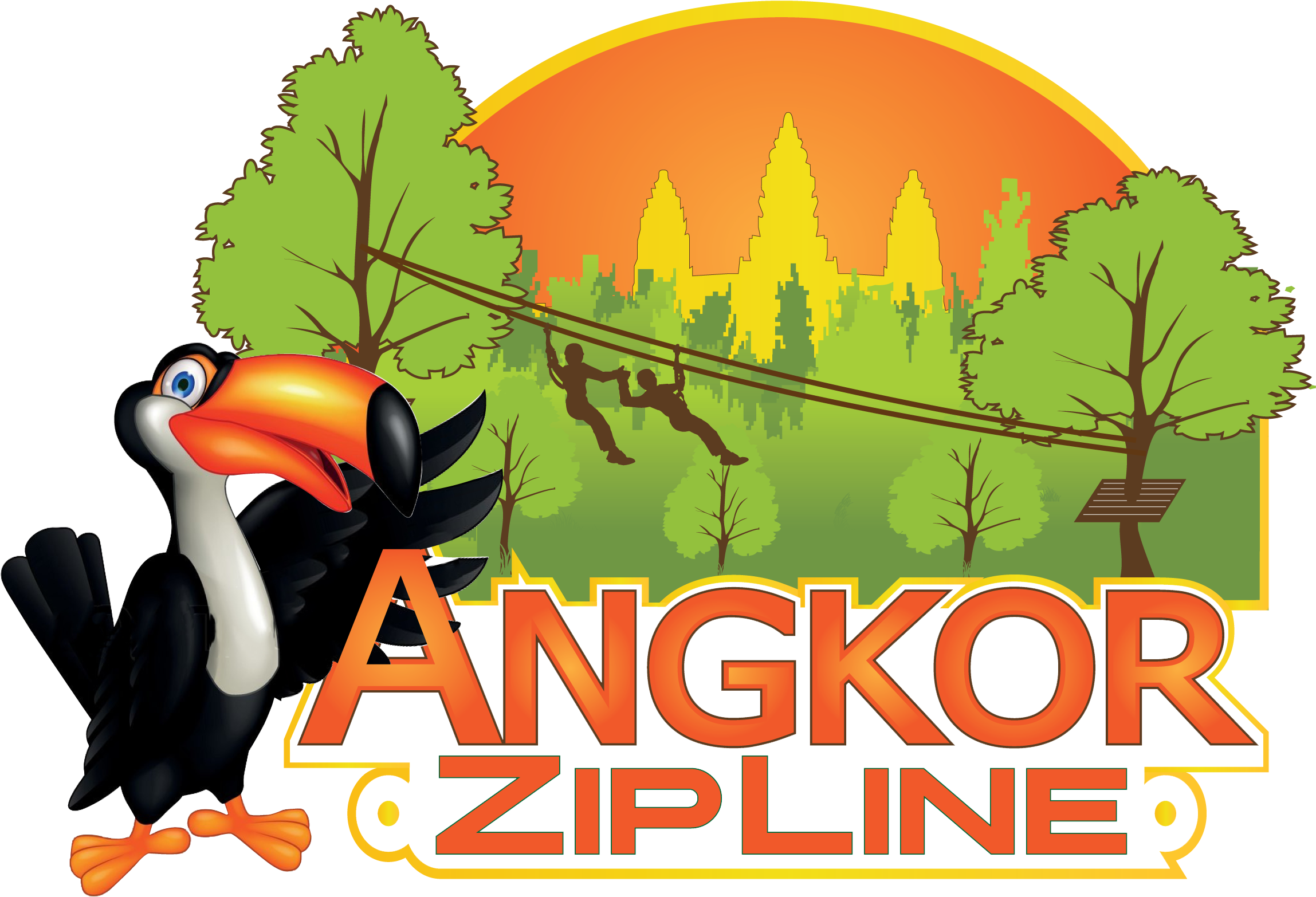 Angkor Zipline Logo - Angkor Zipline (2311x1570)