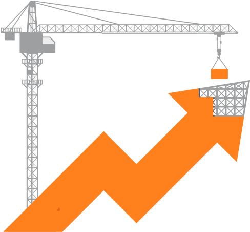 Online Marketing For Sterling Lumber - Building Business Infographic (600x540)