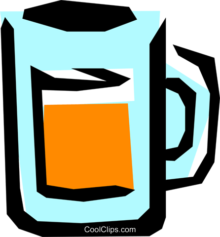 Measuring Cup Royalty Free Vector Clip Art Illustration - Measuring Cup Royalty Free Vector Clip Art Illustration (446x480)