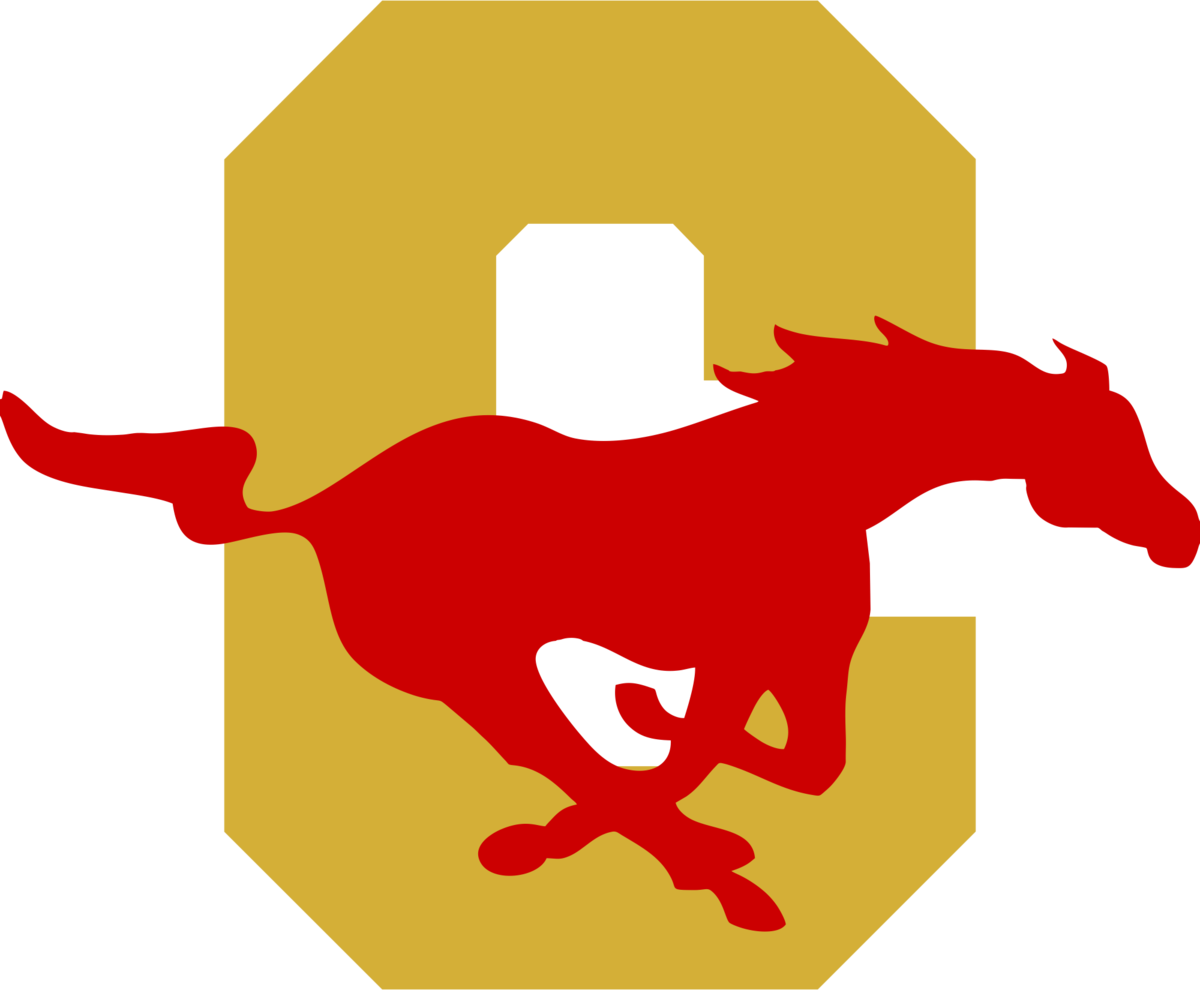 Mustang Clipart Coronado - North Shore Mustangs Logo (1200x990)