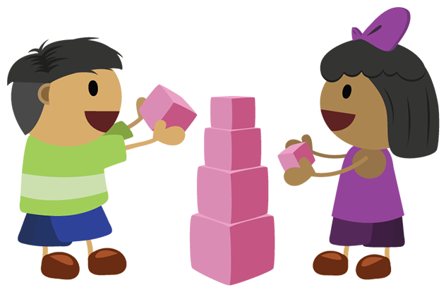 Advantage Of Montessori System With Integrated Writing - Cartoon (670x450)