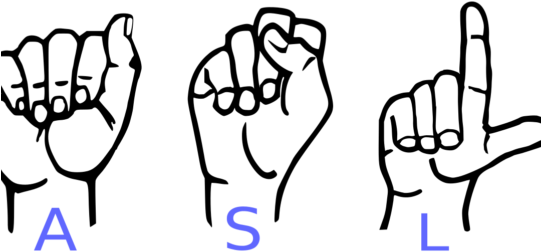 Asl I American Sign Language I - American Sign Language (540x272)