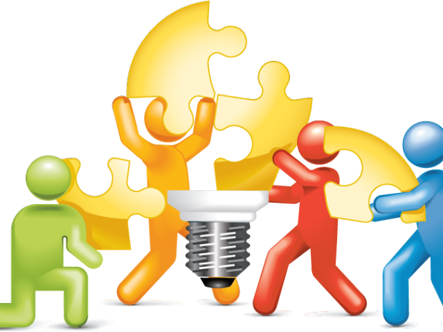 Community Clipart Community Building - Team Building Clipart Png (640x480)