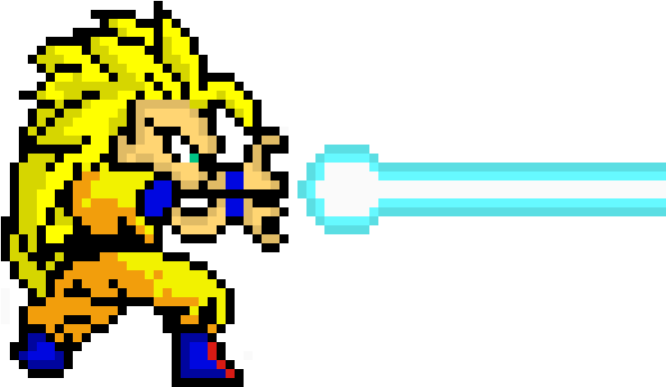 Ssj3 Goku - Pixel Dragon Ball Super (810x430)