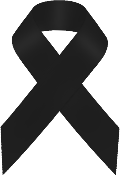 Black Awareness Ribbon Here Are Some Causes That Are - Idiopathic Intracranial Hypertension Ribbon (418x600)